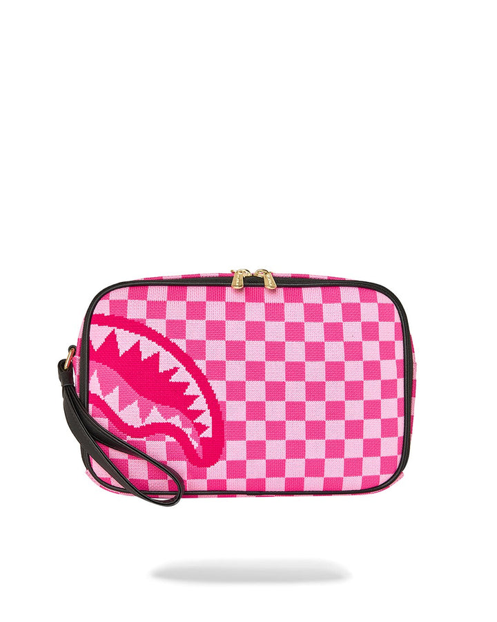 PINK FLYKNIT SIP TOILETRY BRICK