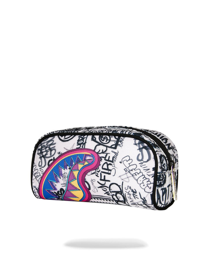MONEY COLLAGE 2 PENCIL POUCH