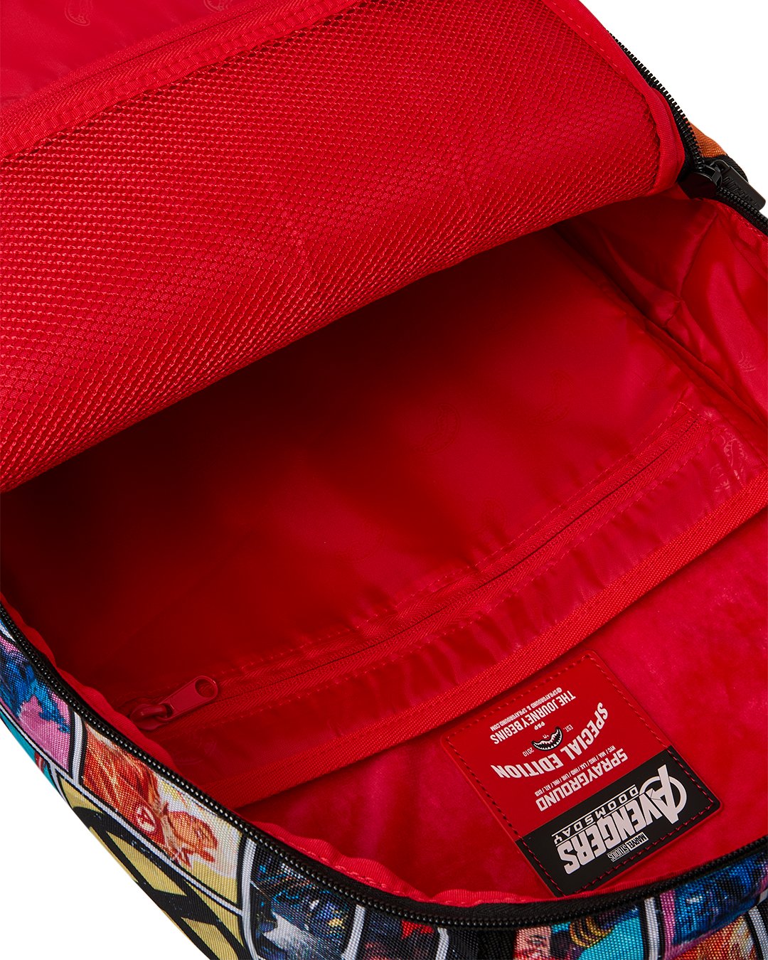 MARVEL AVENGERS DOOMSDAY COMIC PANELS DLXSR BACKPACK