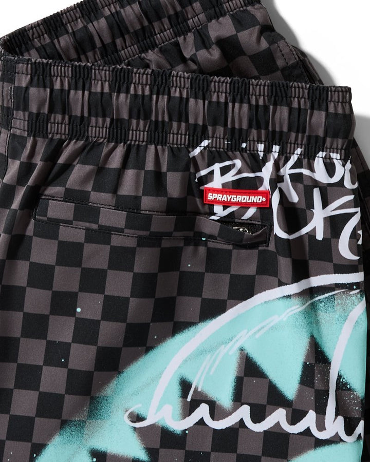 SPRAY POETRY III SWIM SHORT