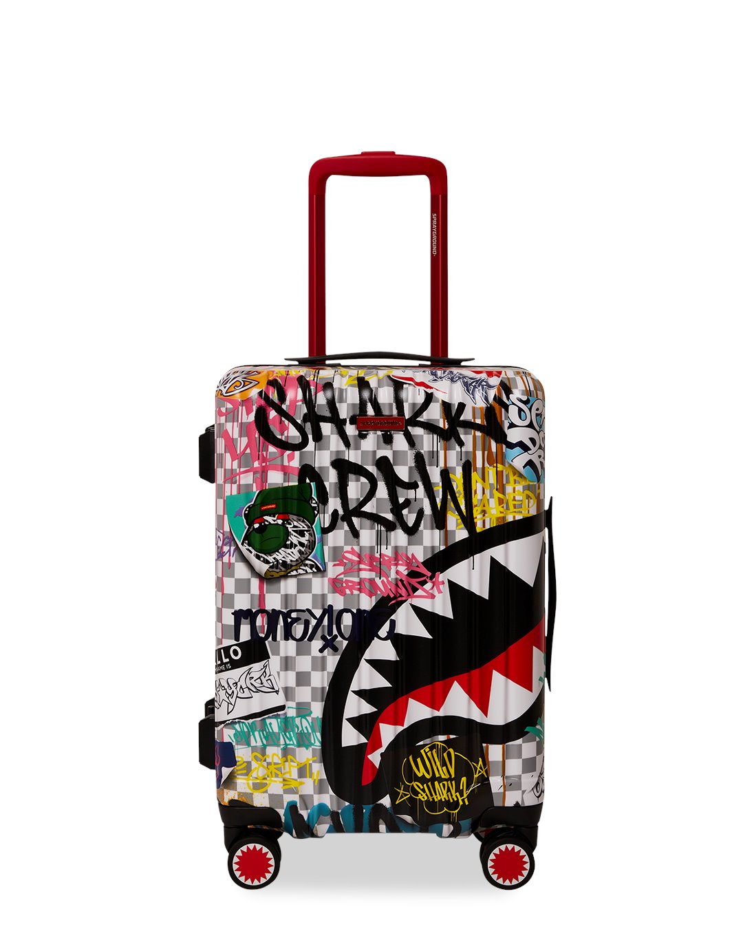 SHARKS IN PARIS THE RIZZ (CREAM): HARDSHELL CARRYON LUGGAGE