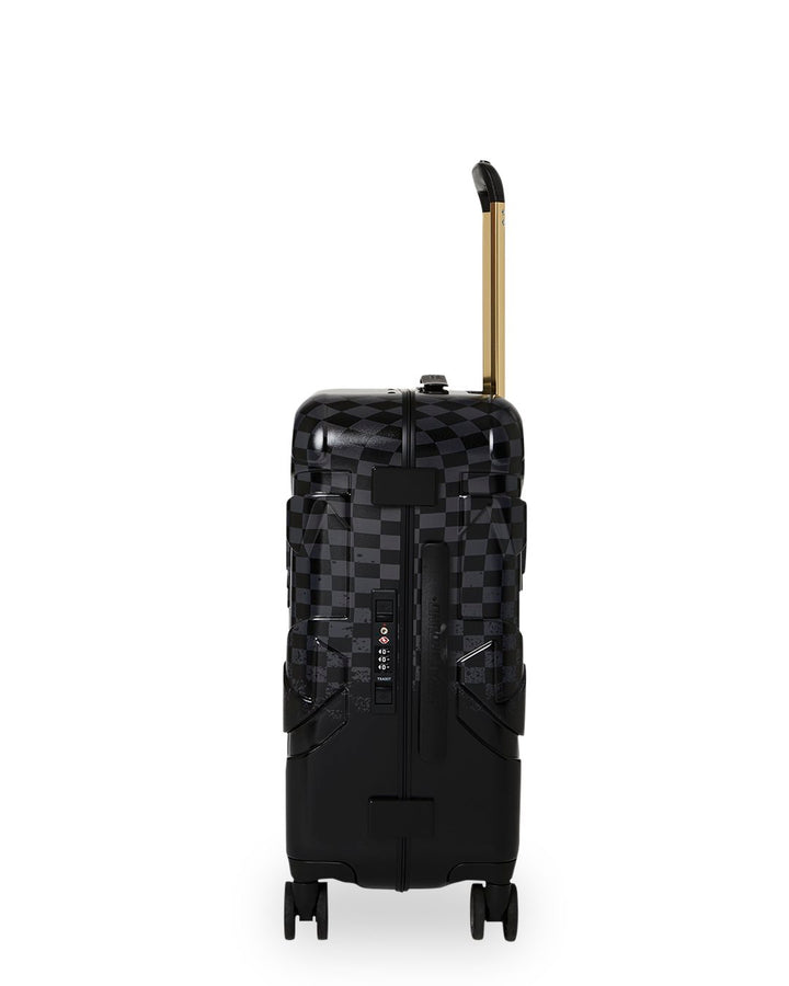SPRITZ BLACK CARRY-ON HARD LUGGAGE