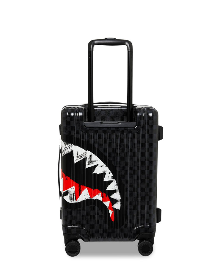 SCRIBBLE SHARK CARRY-ON HARD LUGGAGE