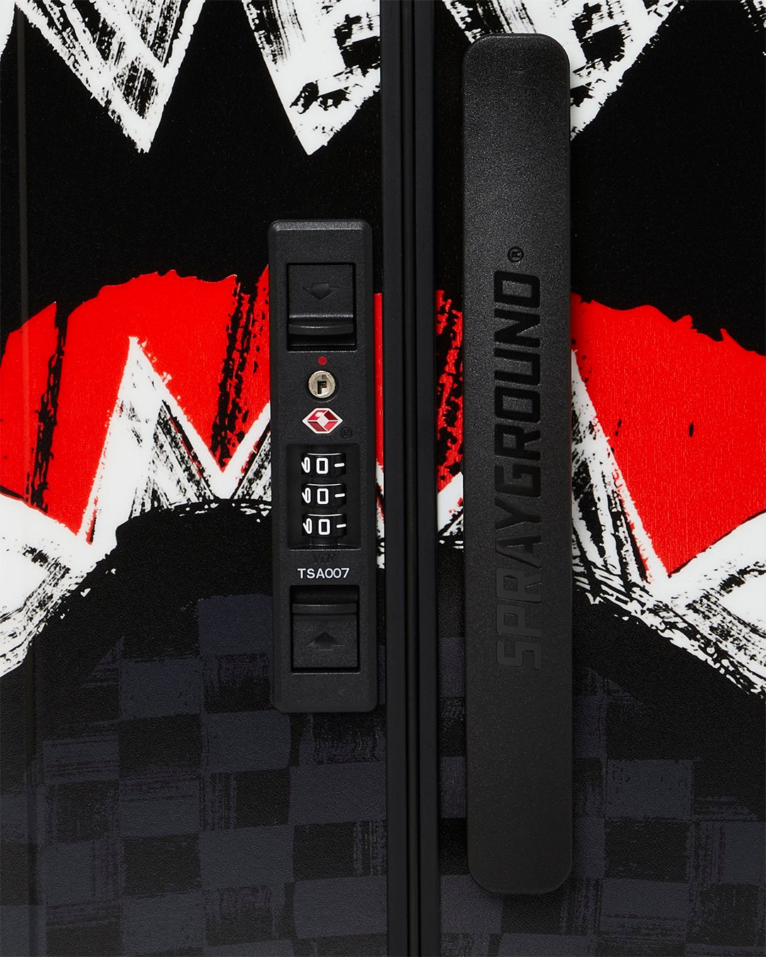 SCRIBBLE SHARK CARRY-ON HARD LUGGAGE