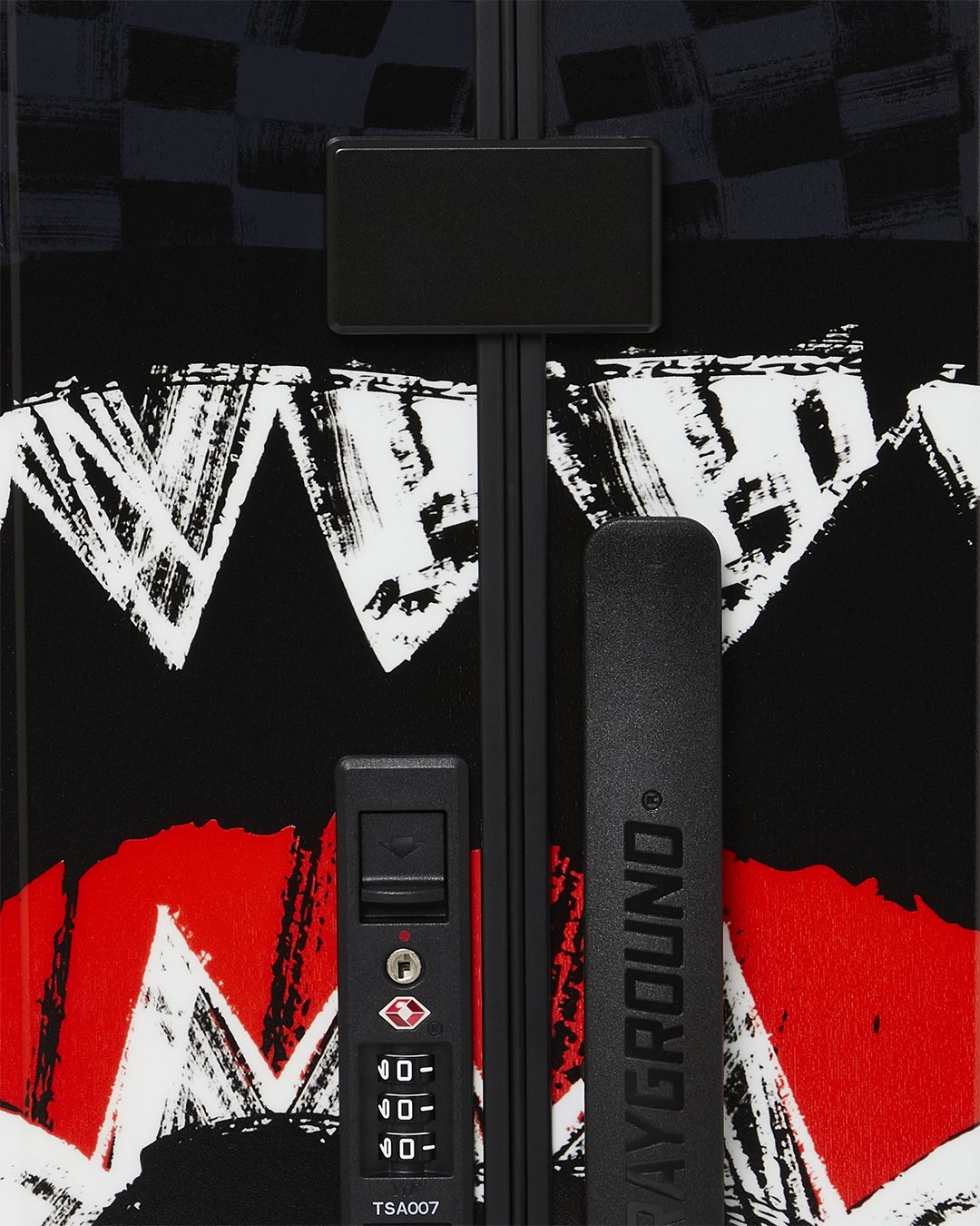 SCRIBBLE SHARK CARRY-ON HARD LUGGAGE