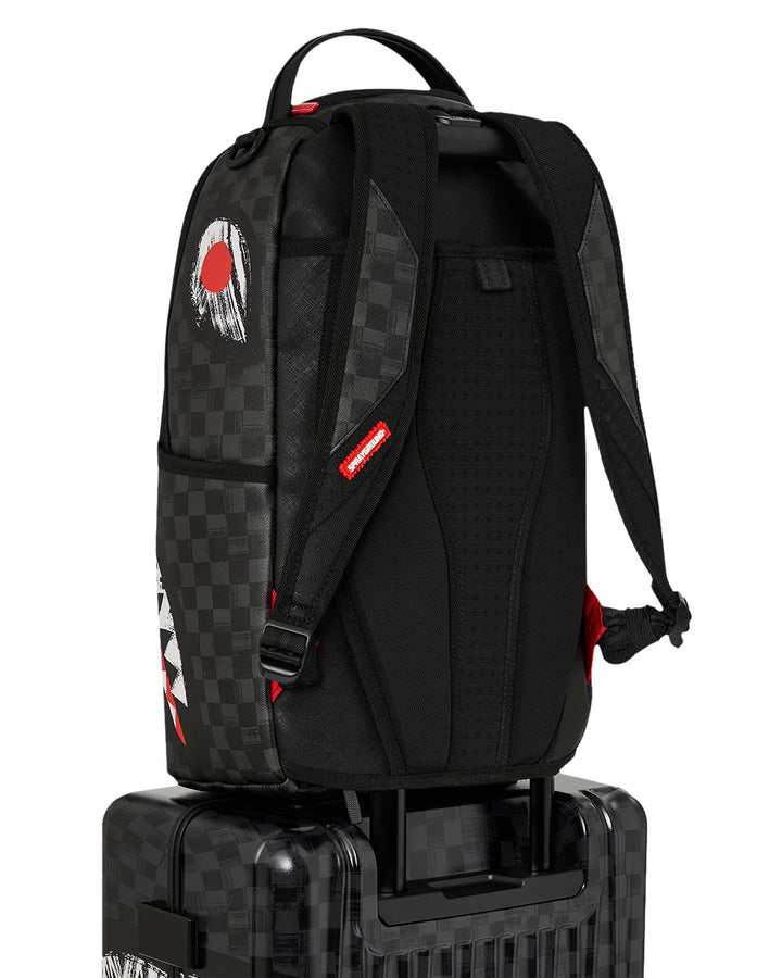 SCRIBBLE SHARK CARRY-ON HARD LUGGAGE