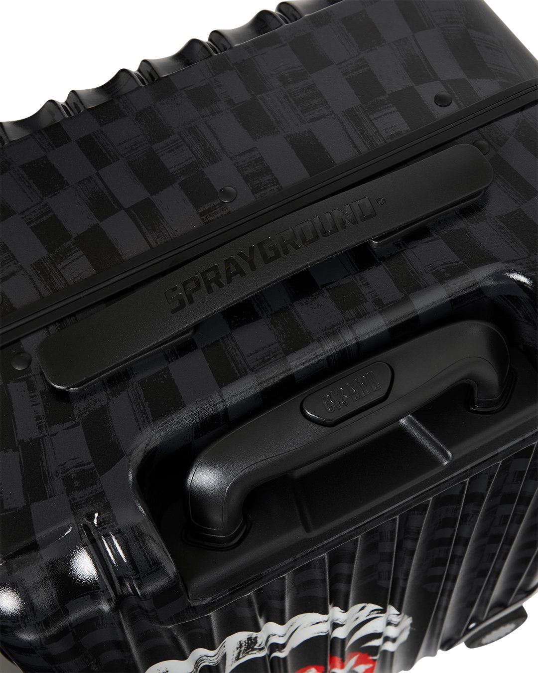 SCRIBBLE SHARK CARRY-ON HARD LUGGAGE