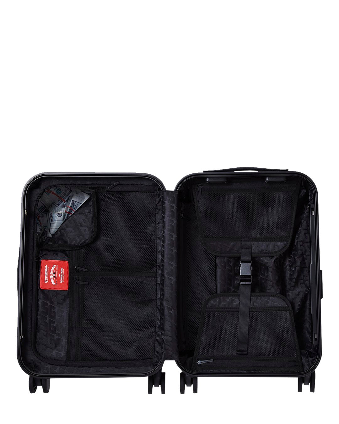 SCRIBBLE SHARK CARRY-ON HARD LUGGAGE