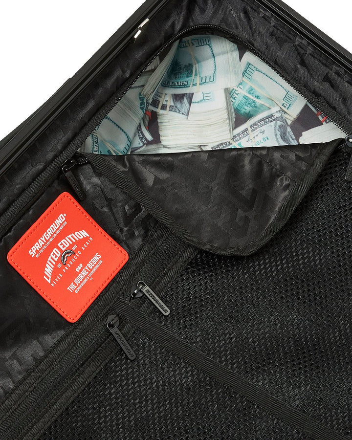 SCRIBBLE SHARK CARRY-ON HARD LUGGAGE