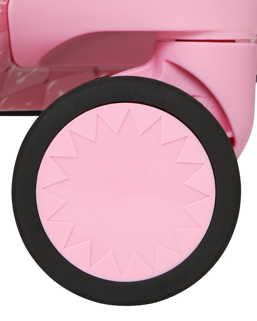 PINK NEW CHECK FACES CARRY-ON LUGGAGE