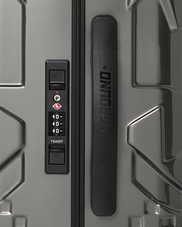 GUNMETAL PC CARRY-ON LUGGAGE