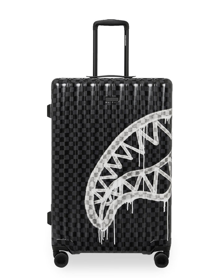 SPLIT SKETCHY SHARK FULL-SIZE LUGGAGE