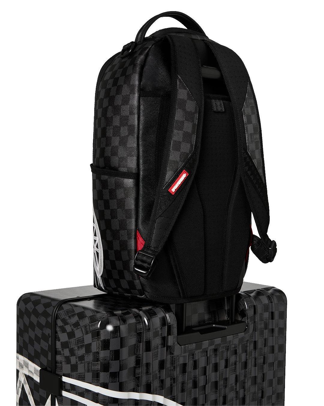 SPLIT SKETCHY SHARK FULL-SIZE LUGGAGE