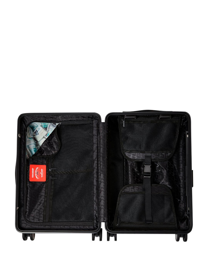 SPLIT SKETCHY SHARK FULL-SIZE LUGGAGE