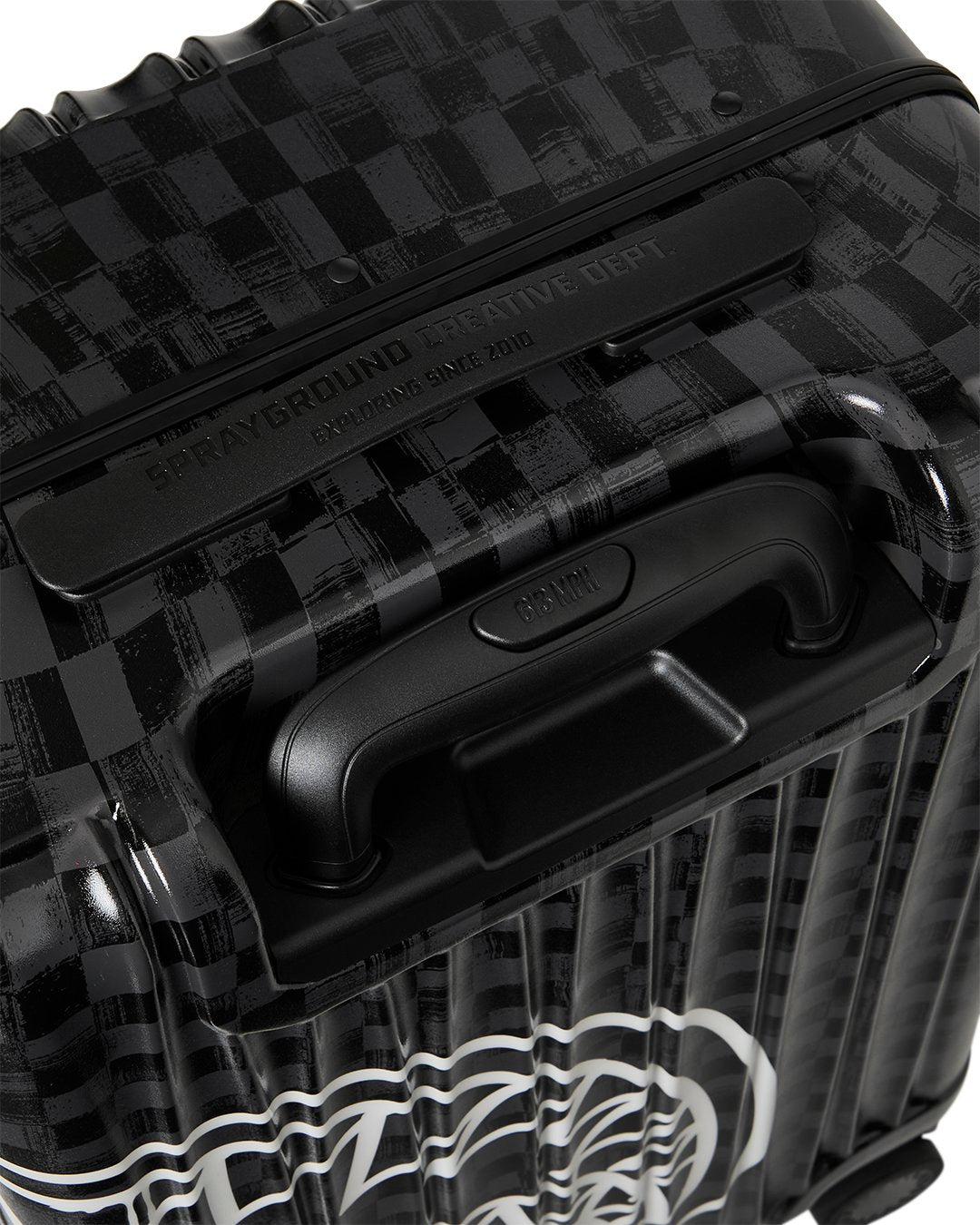 SPLIT SKETCHY SHARK CARRY-ON LUGGAGE