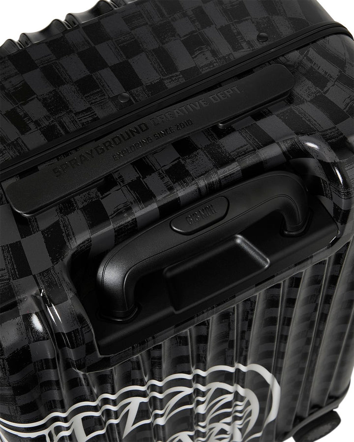 SPLIT SKETCHY SHARK CARRY-ON LUGGAGE