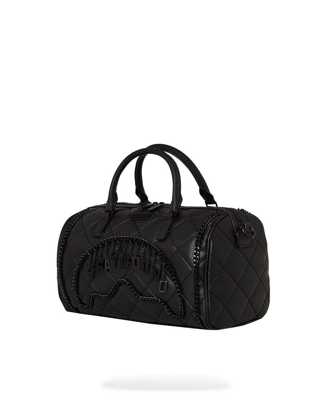 QUILTED LOGO MINI DUFFLE