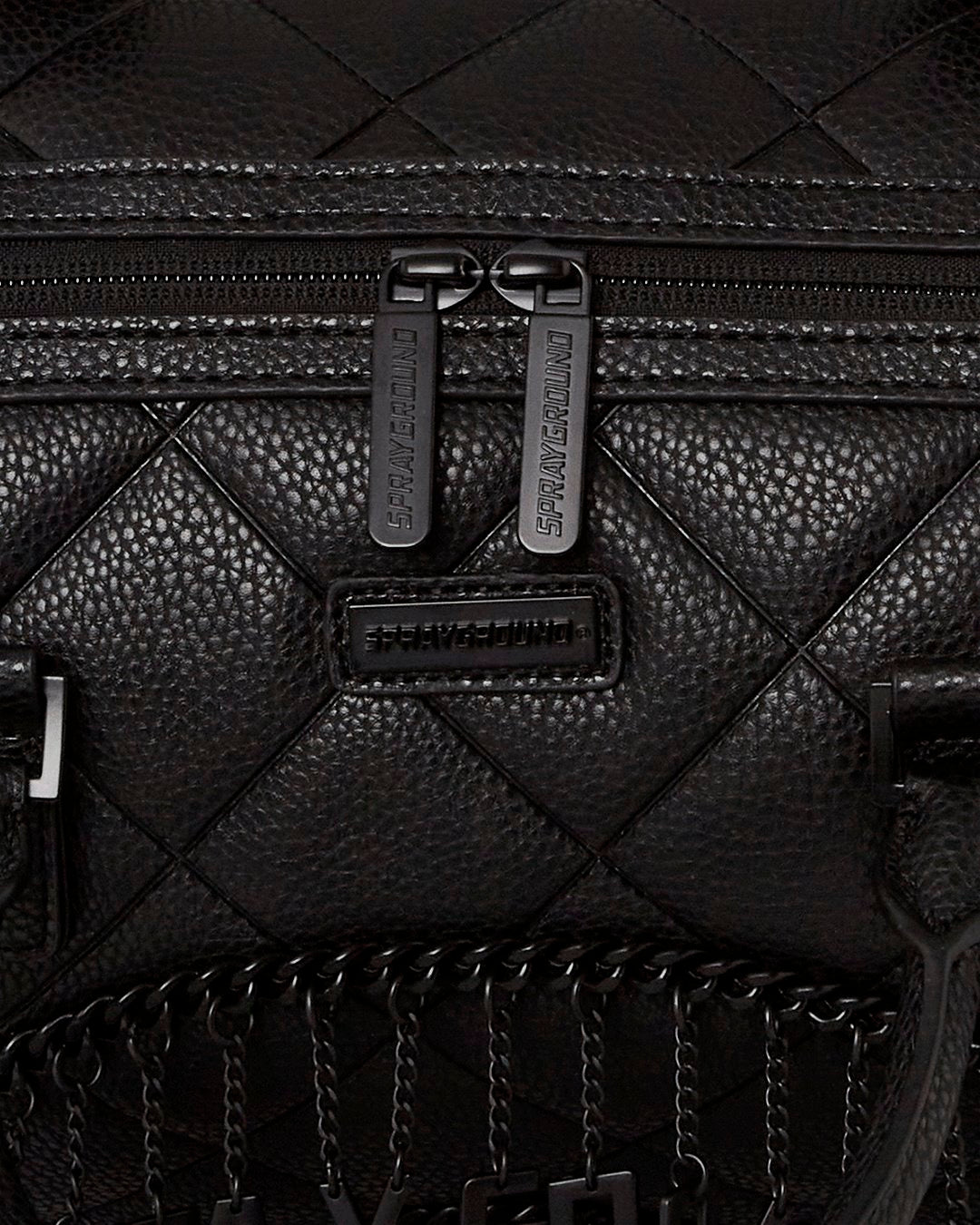 QUILTED LOGO MINI DUFFLE