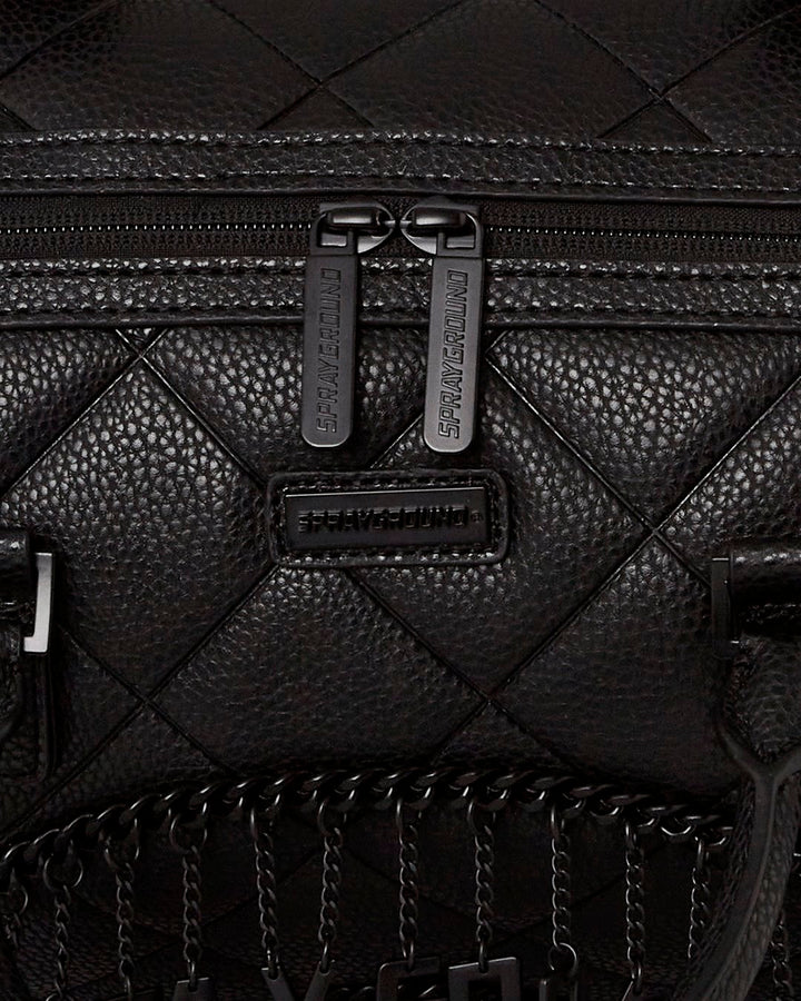 QUILTED LOGO MINI DUFFLE