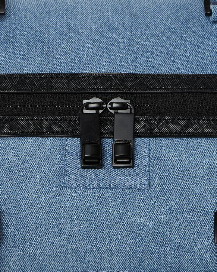 DENIM SHARK DUFFLE