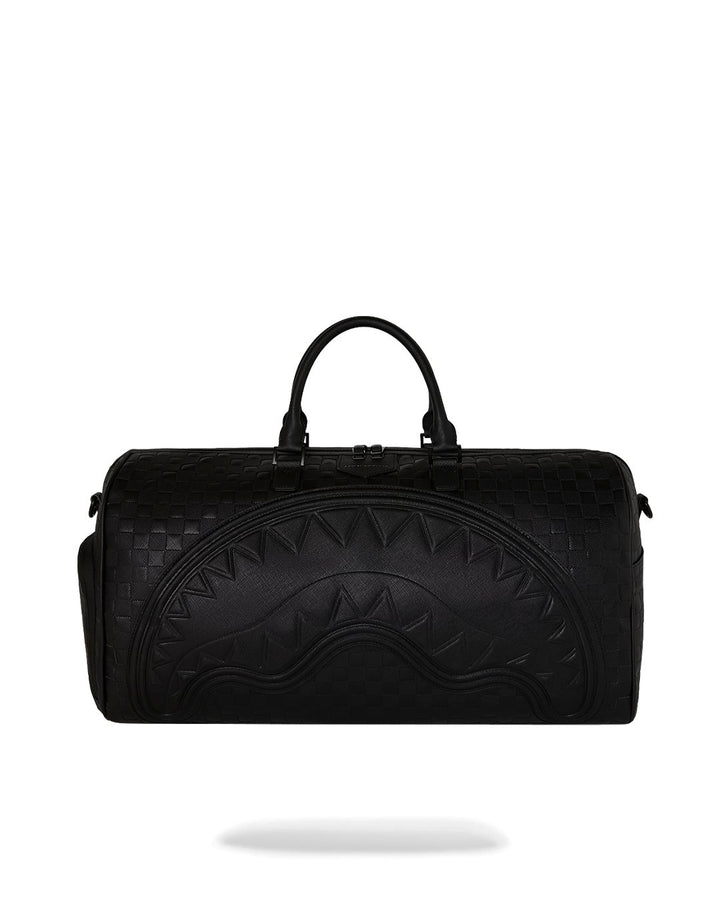 RAISED CHECK DUFFLE