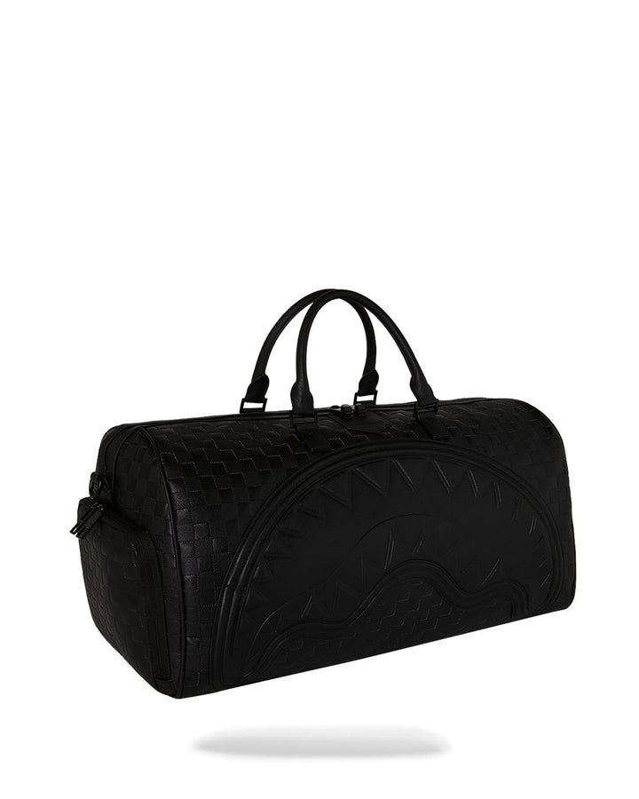 RAISED CHECK DUFFLE