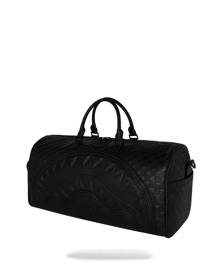 RAISED CHECK DUFFLE