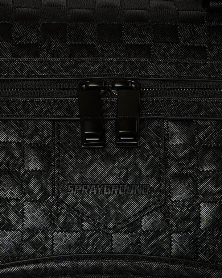 RAISED CHECK DUFFLE