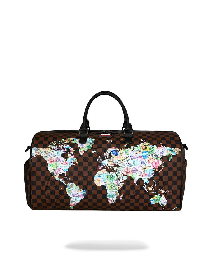 SIP INTERNATIONAL CURRENCY LARGE DUFFLE