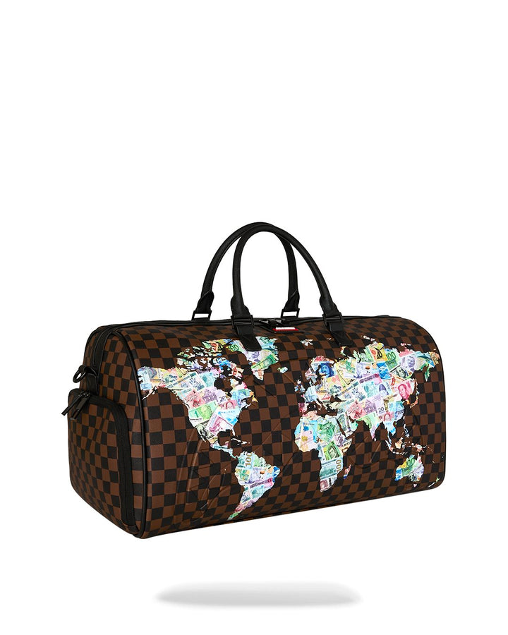 SIP INTERNATIONAL CURRENCY LARGE DUFFLE