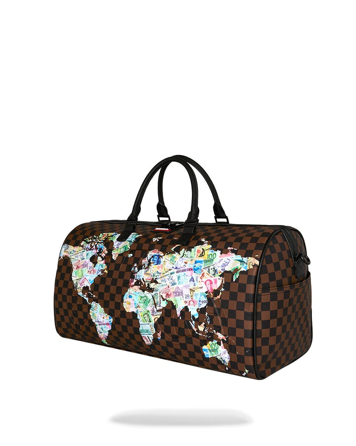 SIP INTERNATIONAL CURRENCY LARGE DUFFLE
