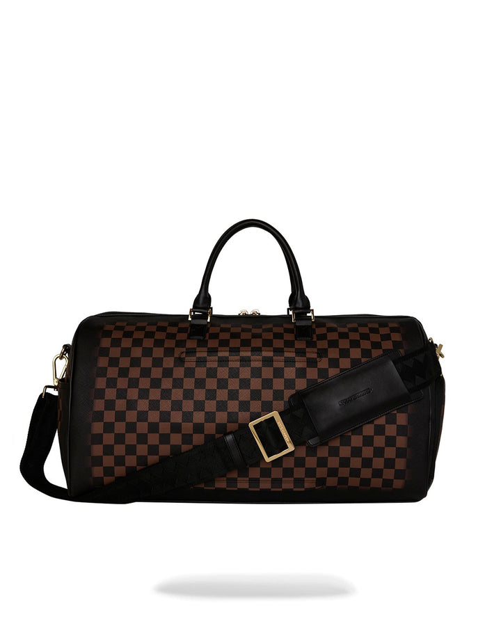 CHECKER FADE LARGE DUFFLE