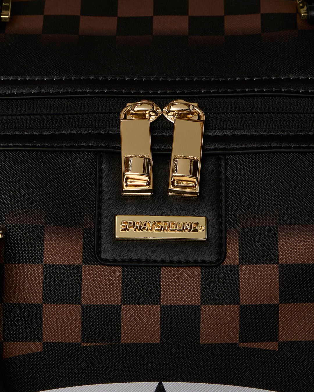 CHECKER FADE LARGE DUFFLE