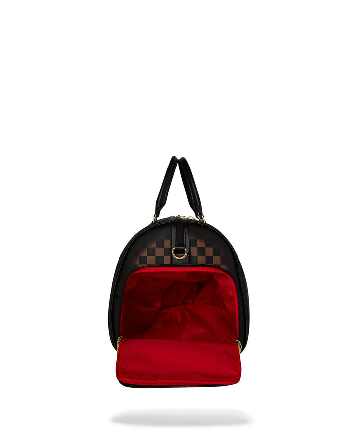 CHECKER FADE LARGE DUFFLE