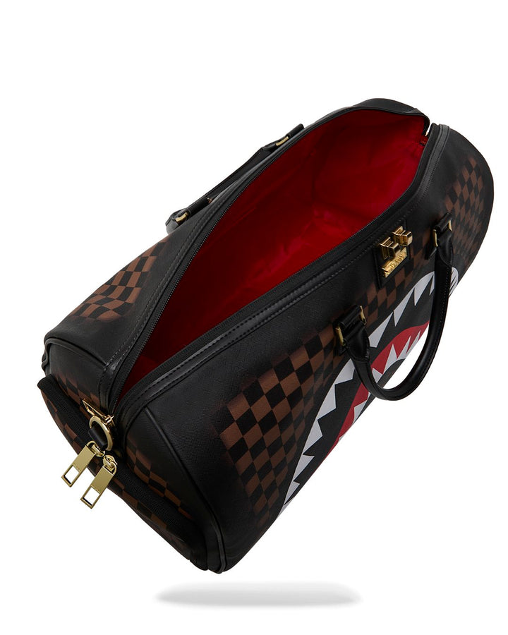 CHECKER FADE LARGE DUFFLE