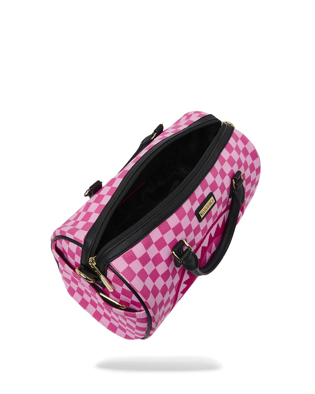 PINK FLYKNIT SIP MINI DUFFLE