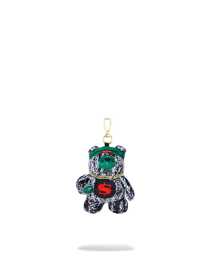 NIGHT NIGHT MYSTERY BEAR BAG CLIP