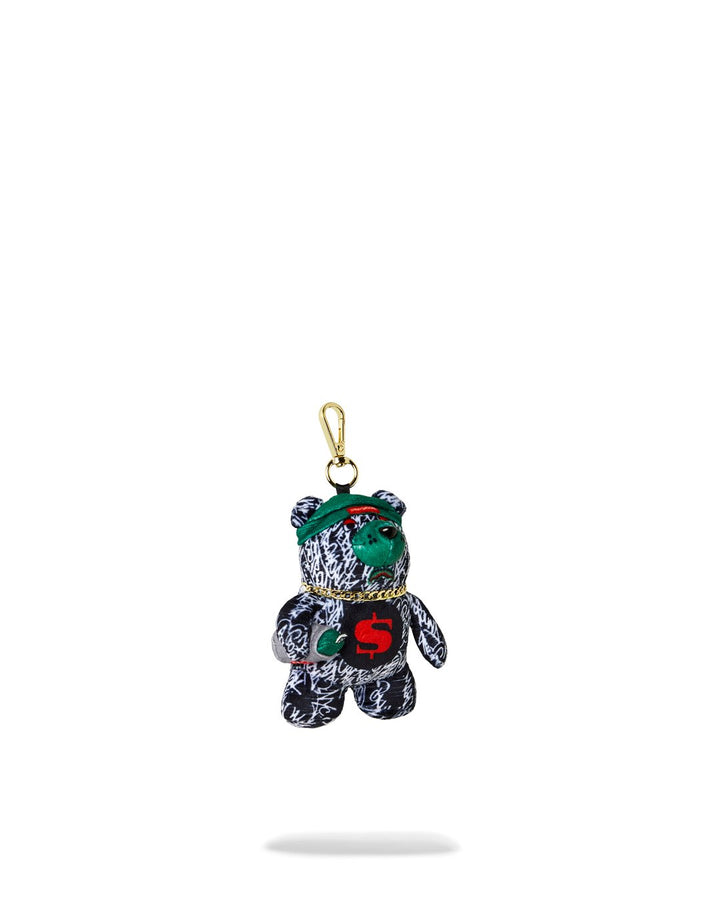 NIGHT NIGHT MYSTERY BEAR BAG CLIP