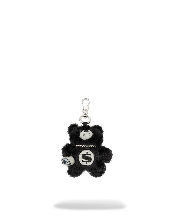 FUR CRAY BLACK BEAR KEYCHAIN