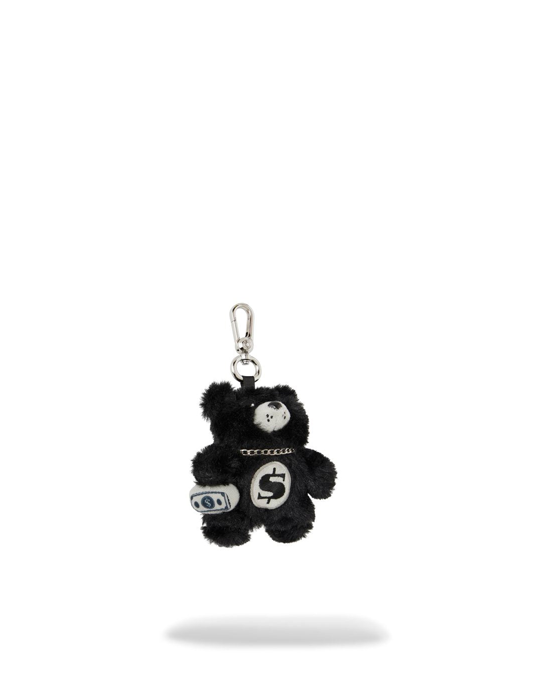 FUR CRAY BLACK BEAR KEYCHAIN