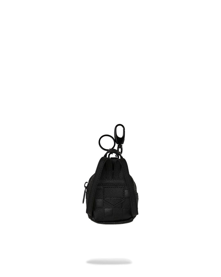 RAISED CHECK BACKPACK KEYCHAIN