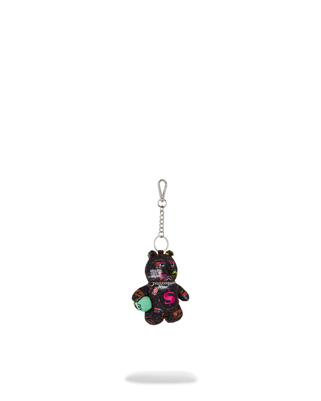 GLOBAL MOGUL CYBER PUNK BEAR KEYCHAIN