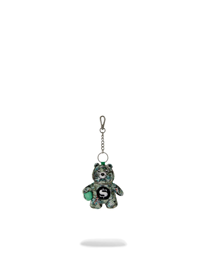 MONEY BANKS BEAR KEYCHAIN