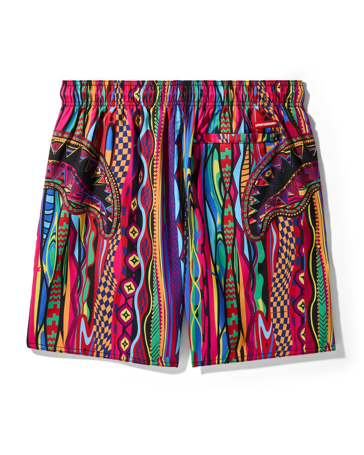 BIG PAPPI PATTERN SWIM SHORT