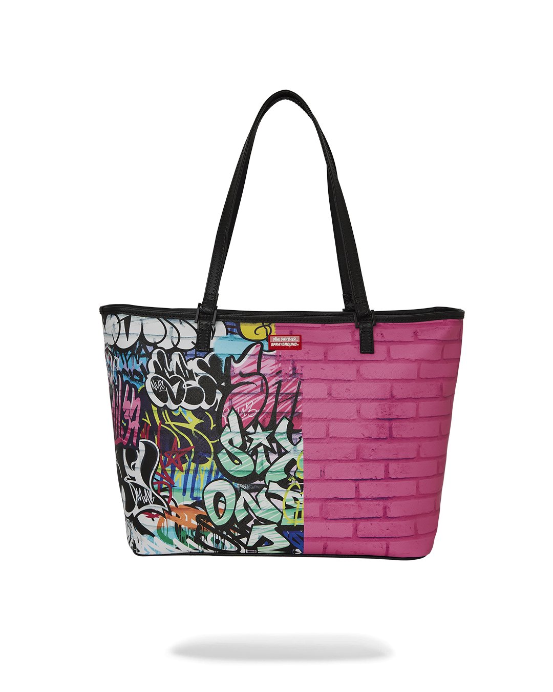 PINK PANTHER PAINTING TOTE