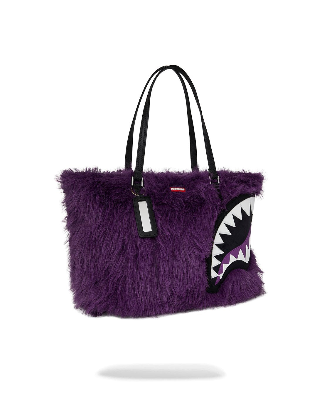 FUR CRAY PURPLE TOTE