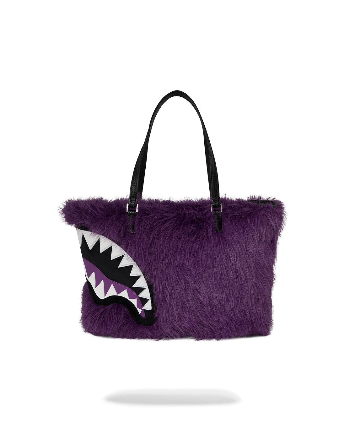 FUR CRAY PURPLE TOTE