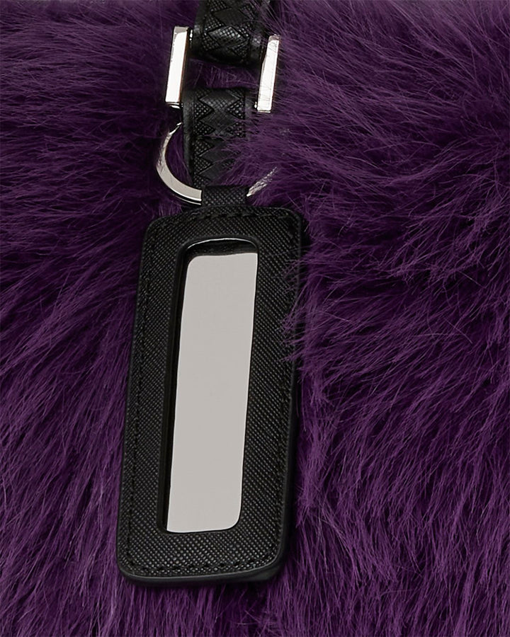 FUR CRAY PURPLE TOTE