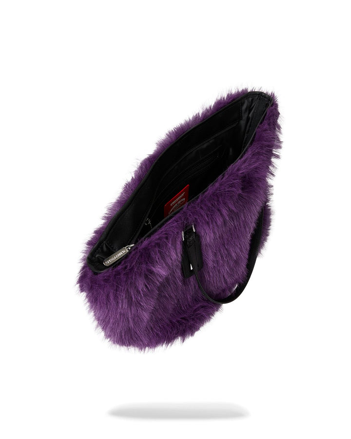 FUR CRAY PURPLE TOTE