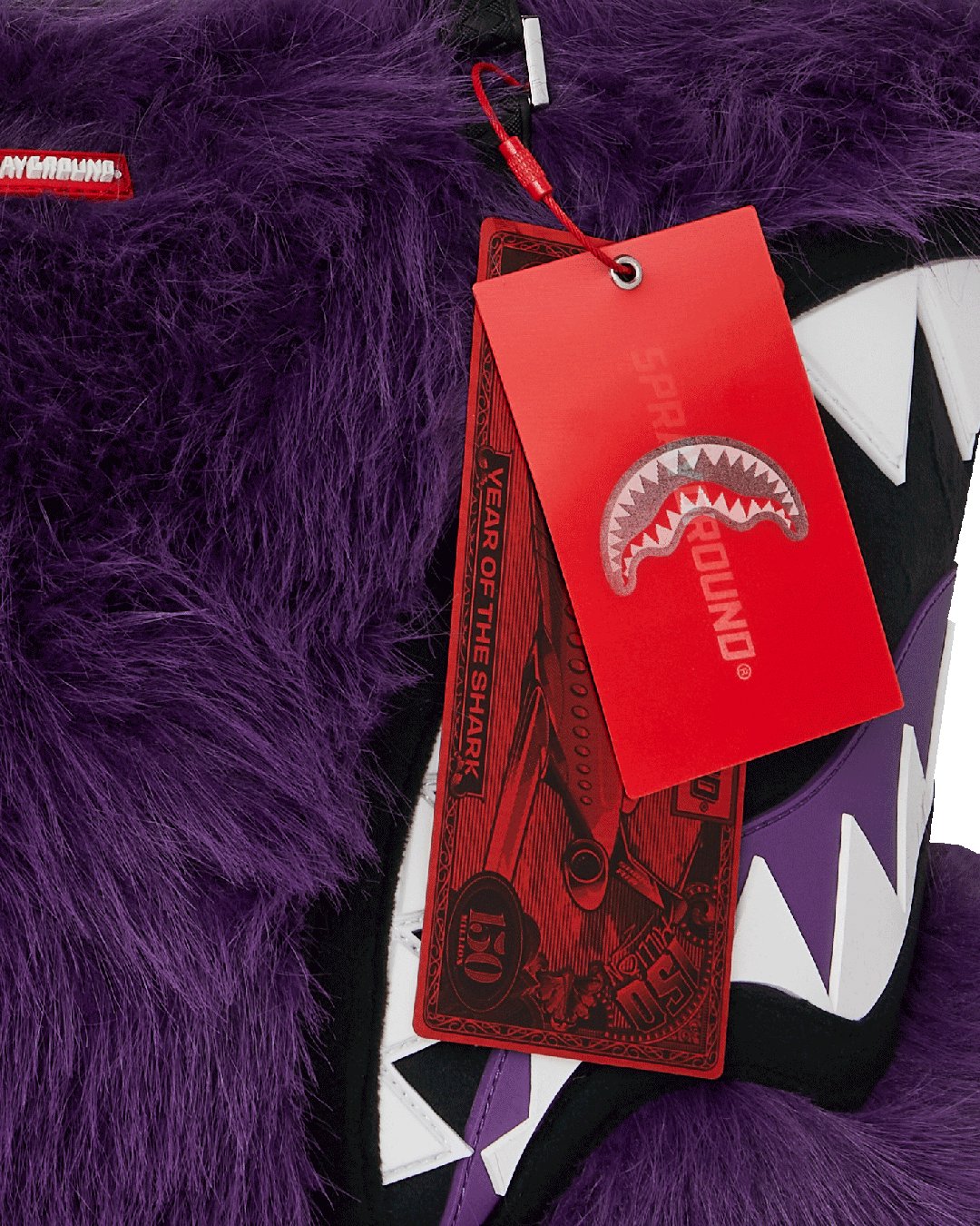 FUR CRAY PURPLE TOTE